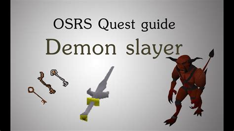 It is obtained by bringing three Silverlight keys to Sir Prysin during Demon Slayer. . Osrs demon slayer